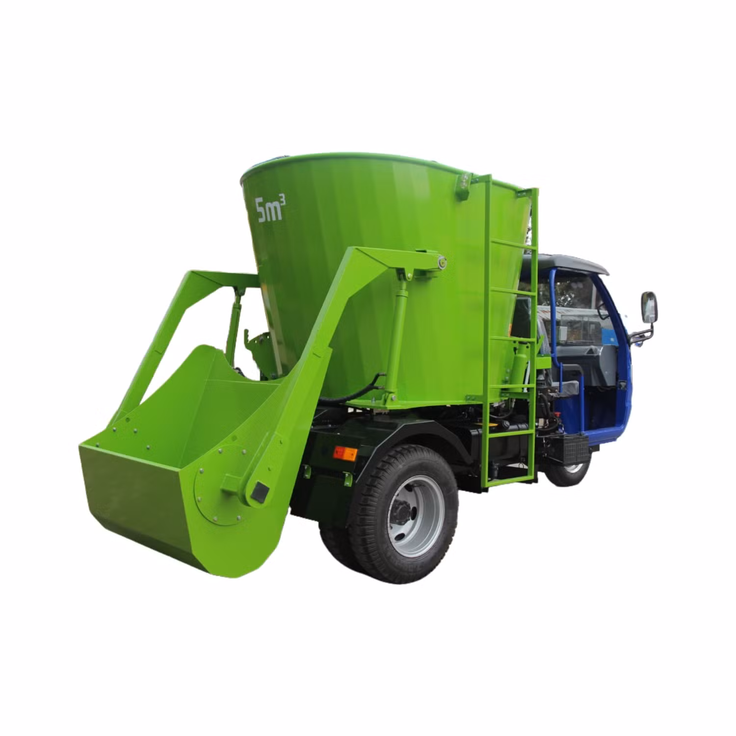 User-Friendly 5m³ Self Propelled Tmr Mixer for Large Farm