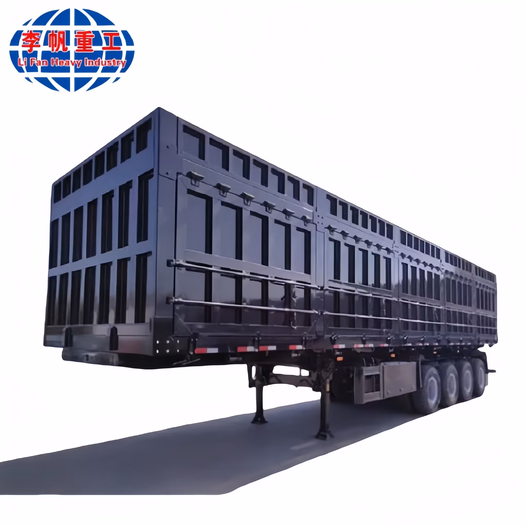 Heavy-Duty Semi-Trailer, Dump Semi-Trailer, Side-Tipping Dump Semi-Trailer, and Customizable Products Ranging From 40 Tons to 80 Tons