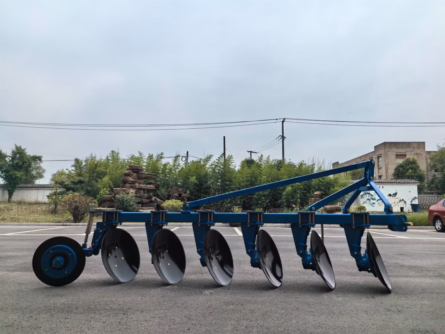 Farm Machinery Farm Tractor Implement 6 Disc Plough Plow