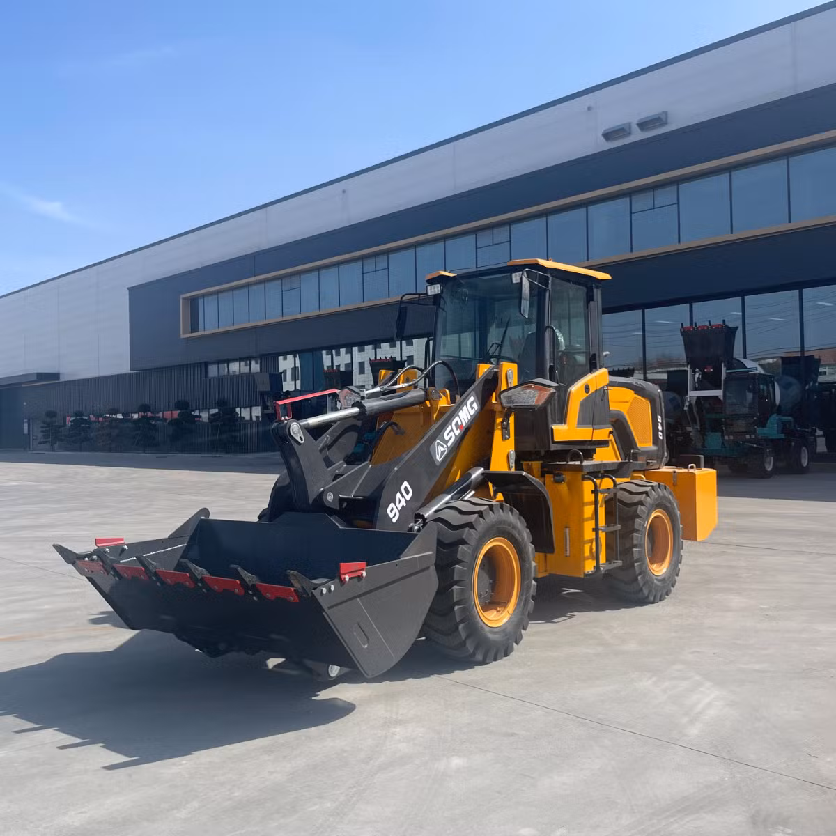 Zl-940 2000kg Load 1.2m³ Bucket Compact Loader Machine Wheel Loader Mini Buggy Loader