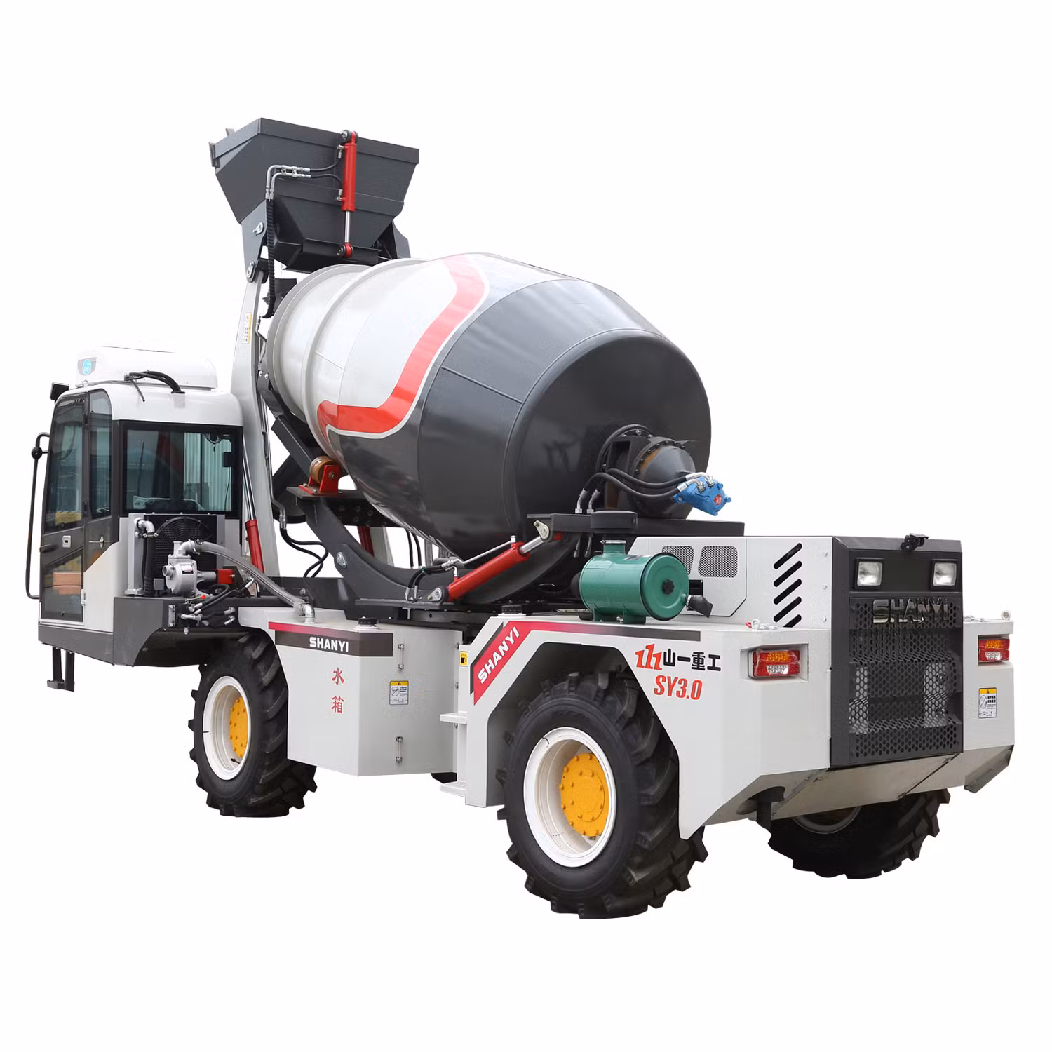 Concrete Mixer Truck 1.0 Cbm with Fully Automatic Control System