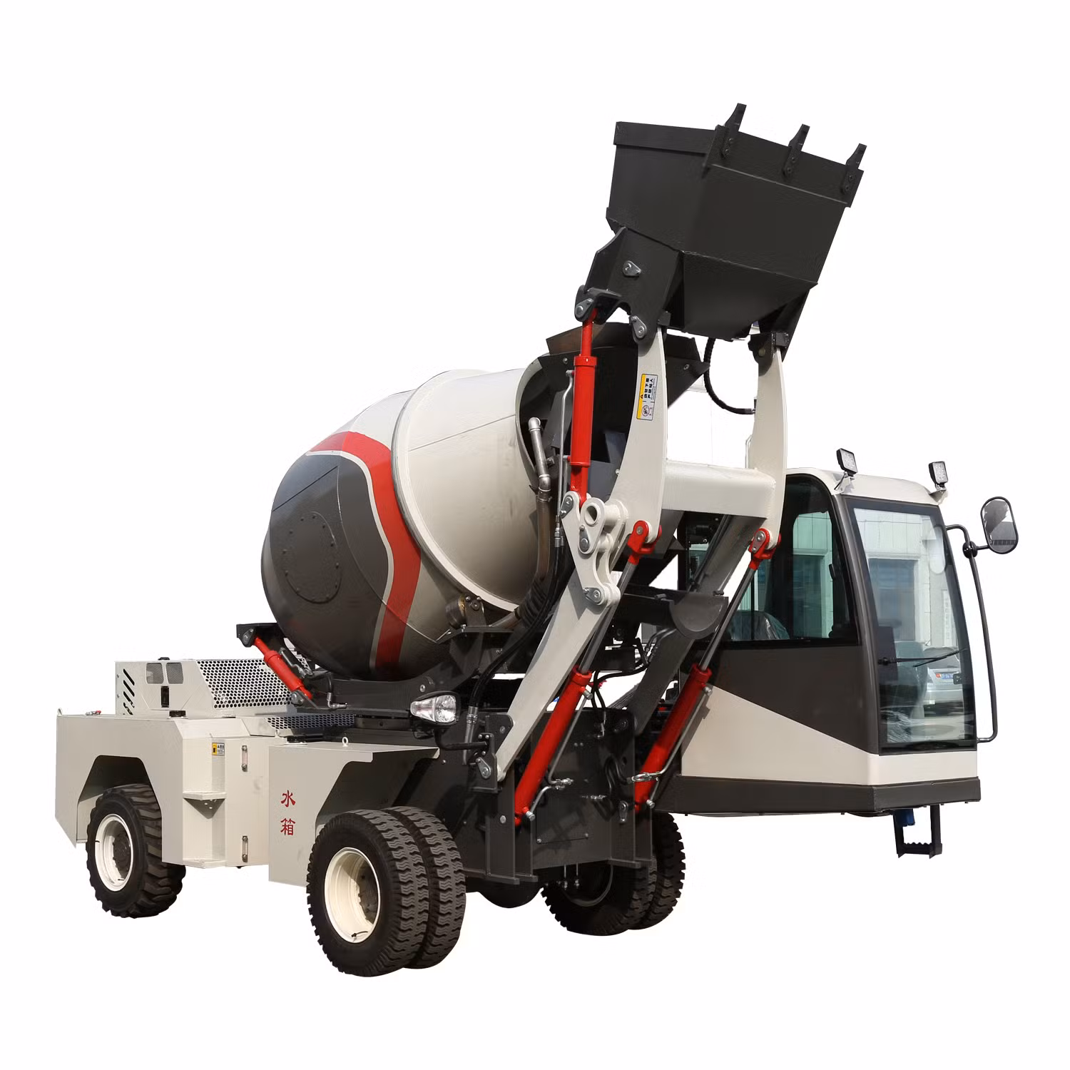 Construction Equipments 4.0cbm Concrete Cement Mixer