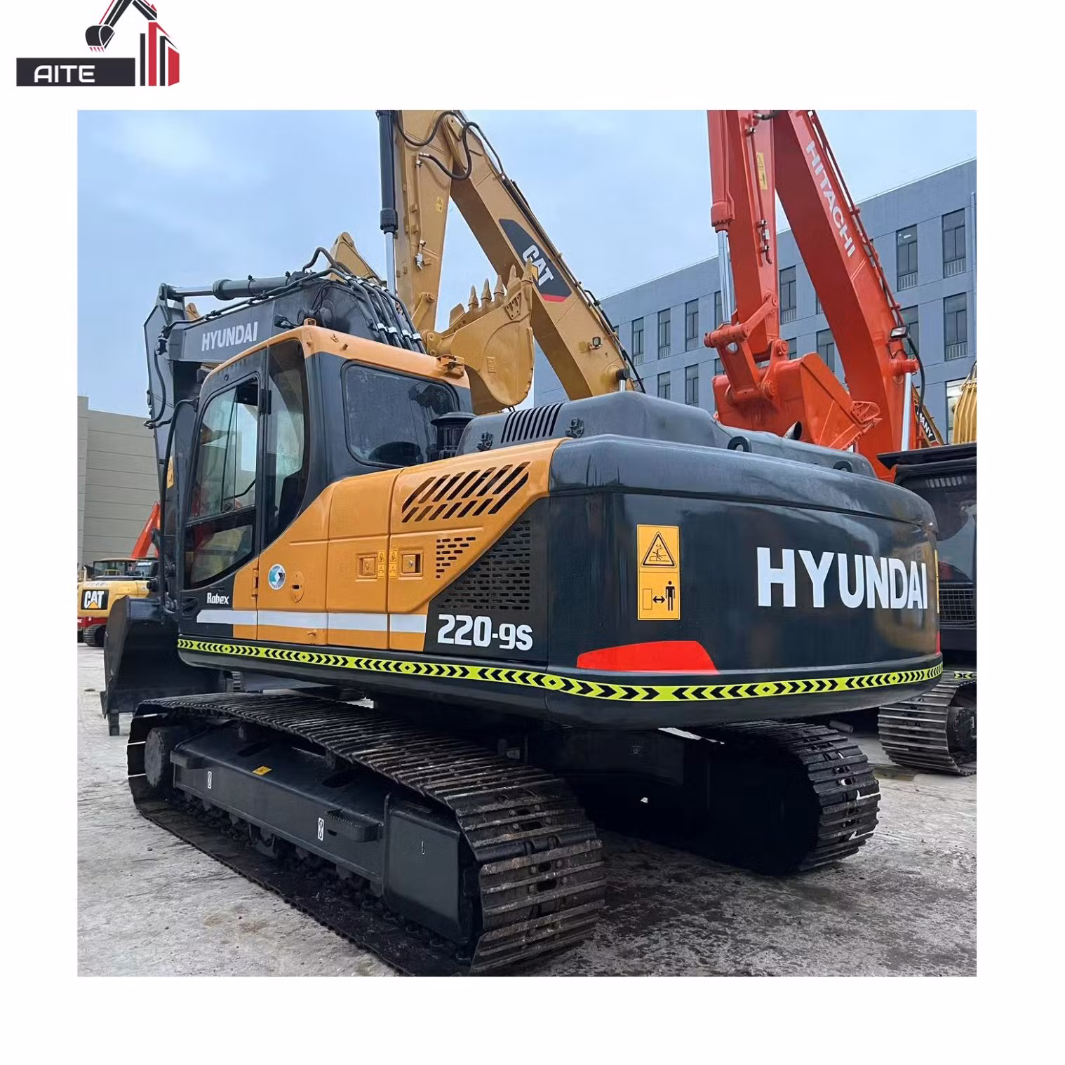 High-Quality Used Excavator Machine Hyundai 220LC-9s R305LC-9t 22 Ton for Sale