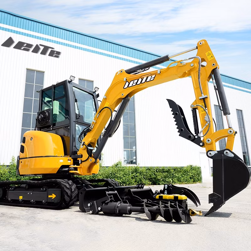 Free Shipping CE/EPA Wholesale Chinese Multifunction 2.5 Ton Mini Excavators Crawler Small Digger Bagger 1 Ton 2 Ton 3.5 Ton Factory Hydraulic Mini Excavator