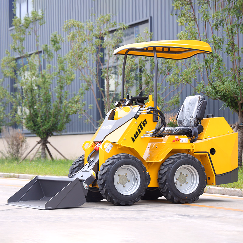 China CE EPA Euro5 Diesel Wheel Loader International Hydraulic Mini Small Skid Steer Loader Home Garden Use Customization