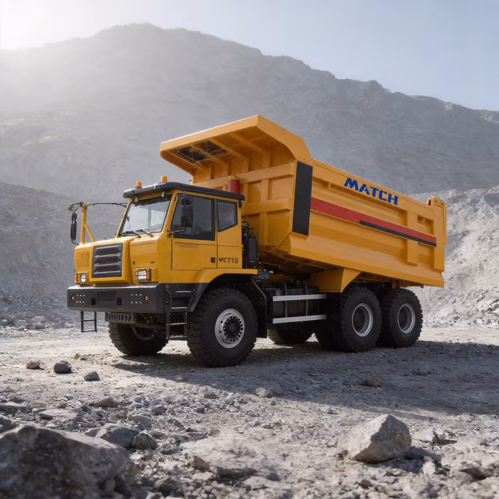 China Famous Brand Match Construction Machinery in Stock Dump Mining Truck with Good Price