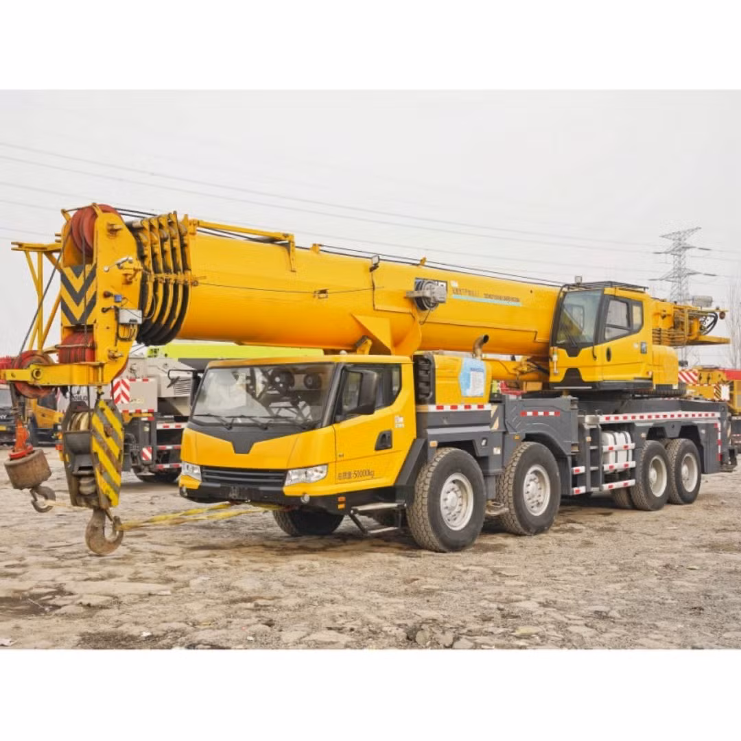 Used Truck Cranes 80ton Lifting Capacity Perfect High Quality Crane Truck for Sale