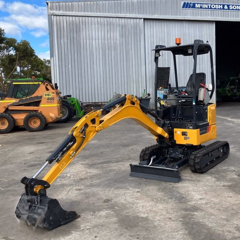 9017 CE Certified Top Pick Chinese Brand Excavator 9017fzts EPA Engine New Digger with Excellent Grading Performance 1.8-Ton Mini Excavator