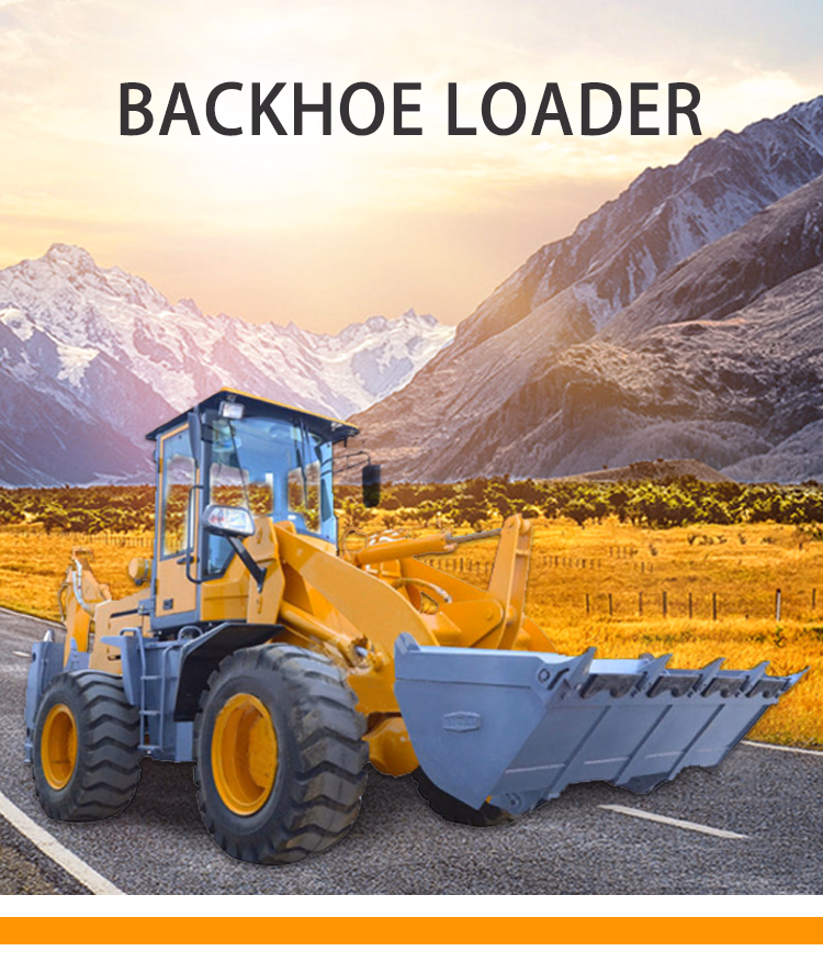 15-26 Backhoe Loader Excavator 4 Ton Wheel Loader 1m3 Backhoe Loader Jcb3X Model Backhoe