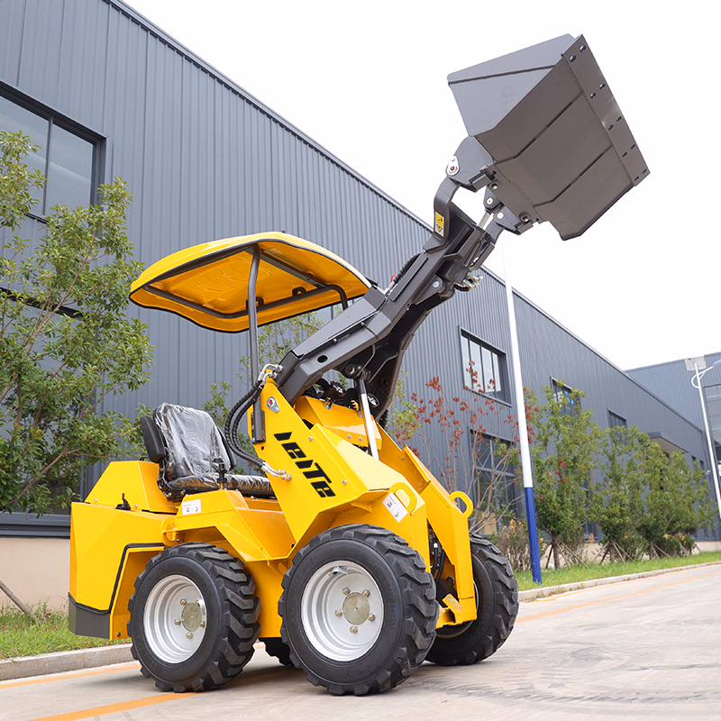Hot Selling New Diesel Mini Skid Steer Loader Earth Moving Machinery Skid Steer Loader with Bucket Customized