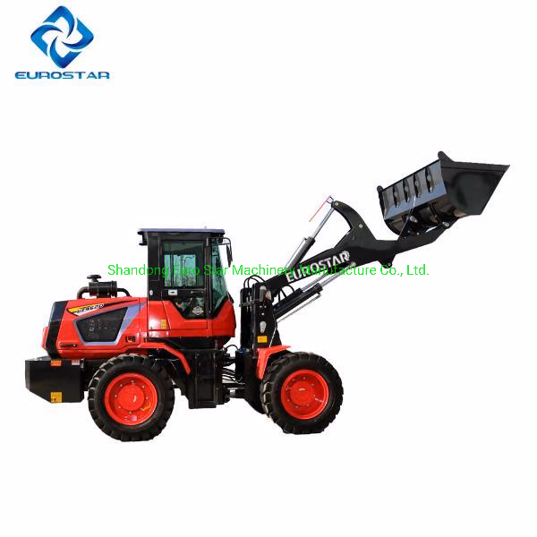 1.6t Compact Hydraulic Multifunctional Mini Loader Construction Machinery