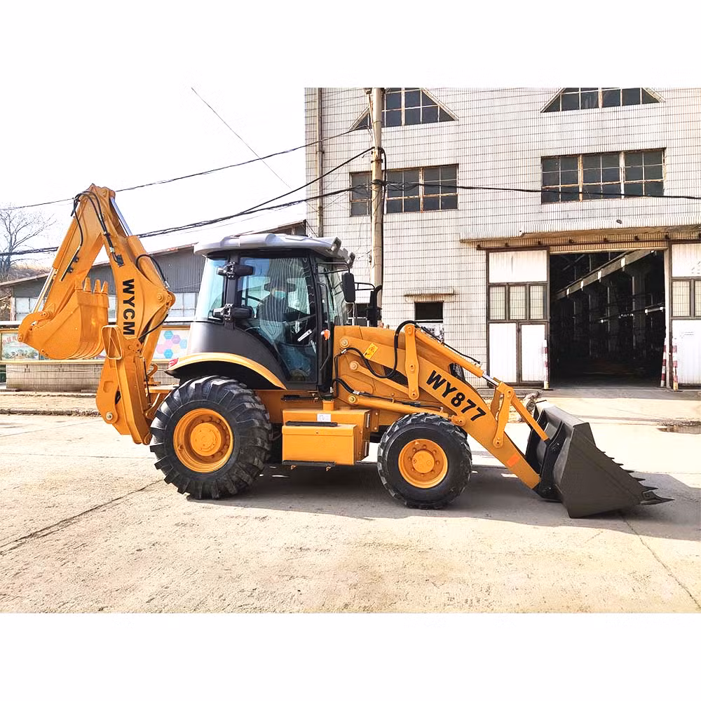 High Quality China Backhoe Loader Wy877 Jcb 3cx Backhoe Loader, Cheap Backhoe Loader