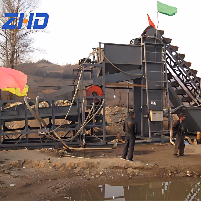 Small Scale Portable Gold Dry Washer for Africa Desert Mining Ghana Congo