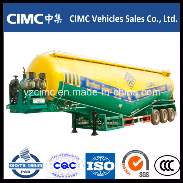 Cimc Original 50 Tons 3 Axle Cement Tank Low Price for Sale