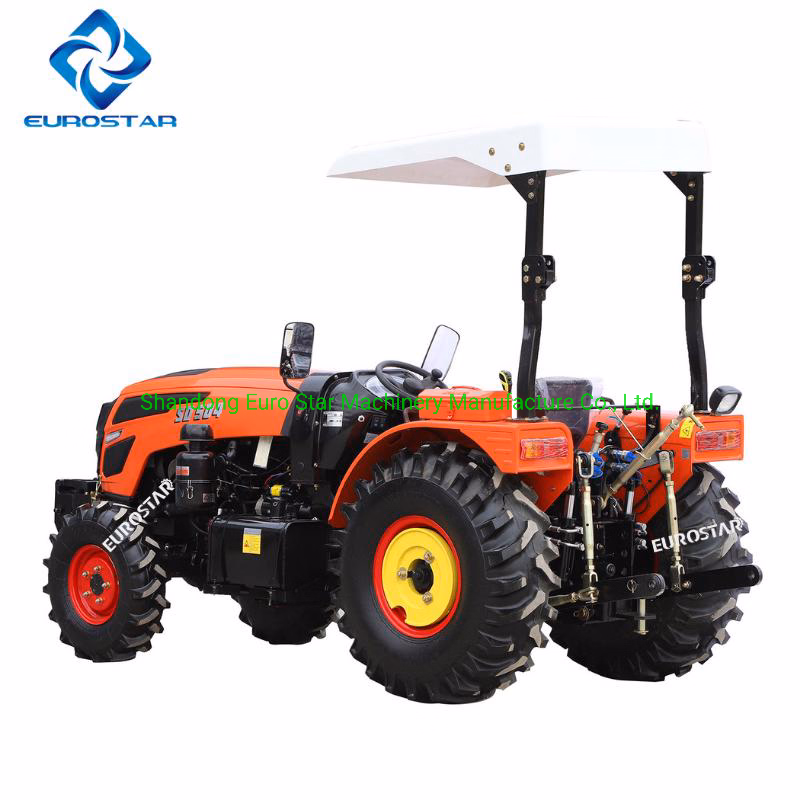 40-60HP Agriculture Farm Tractor with Sunshade