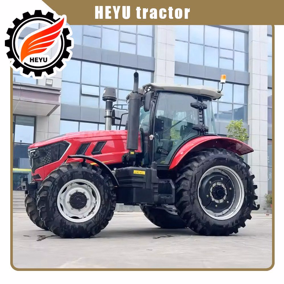 High Performance Heavy Duty 4WD Tractor for Large Farm Land Preparation Work