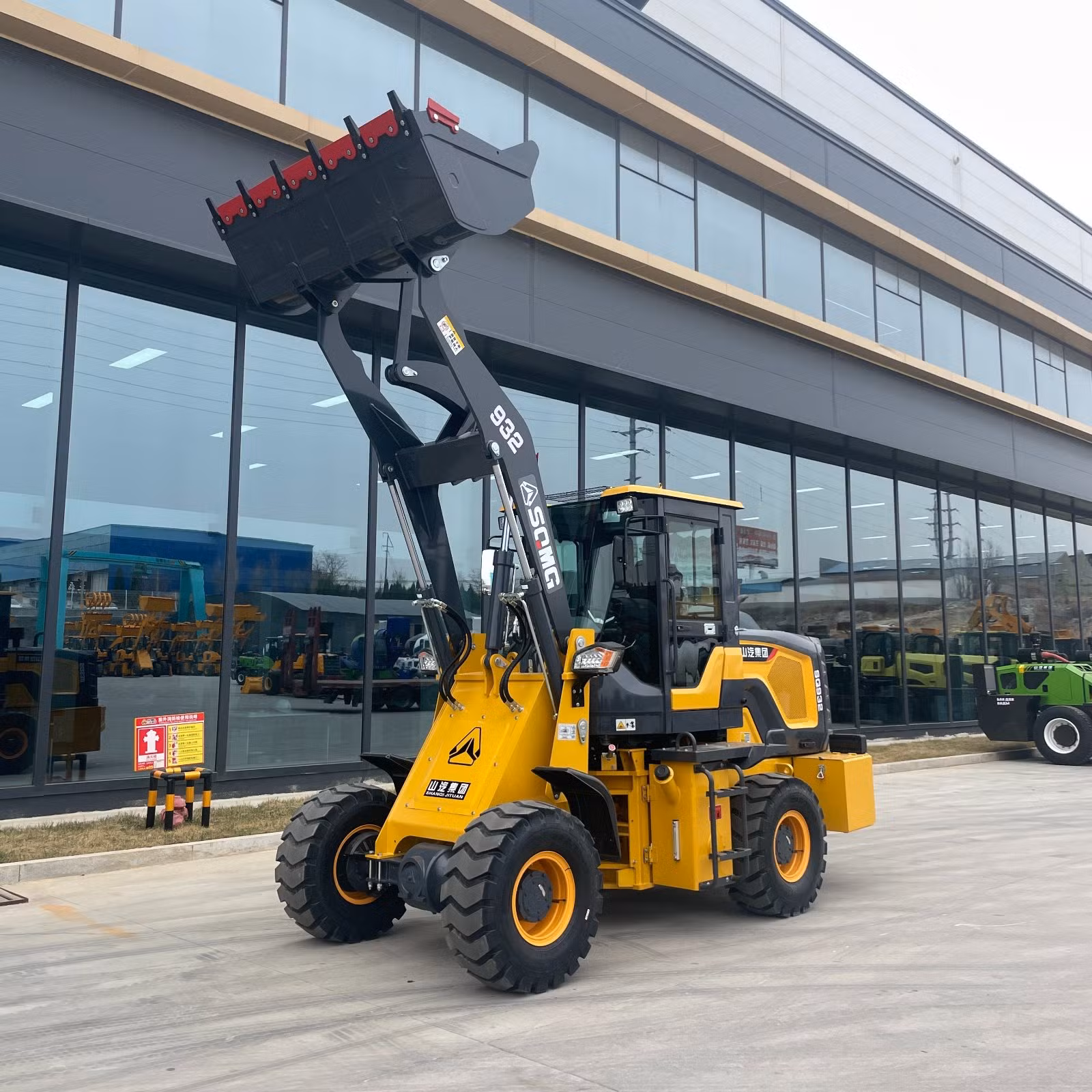 Direct Sale Zl-932 1.6 Ton Wheel Loader Fuel-Saving & Safe Mini Front Loader for Agriculture/Logistic