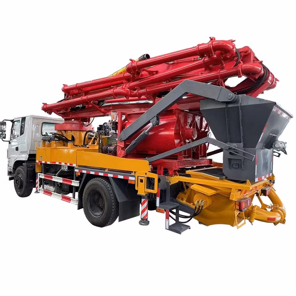 18m 21m Beton Bomb Forklift Casting Cabin Hydraulic Lifting Air for Truck Crawler Boom Pump