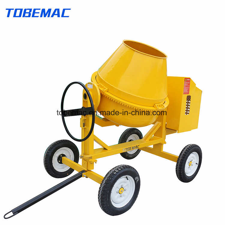 400L Cm400-4c Concrete Mixer with Four Wheels