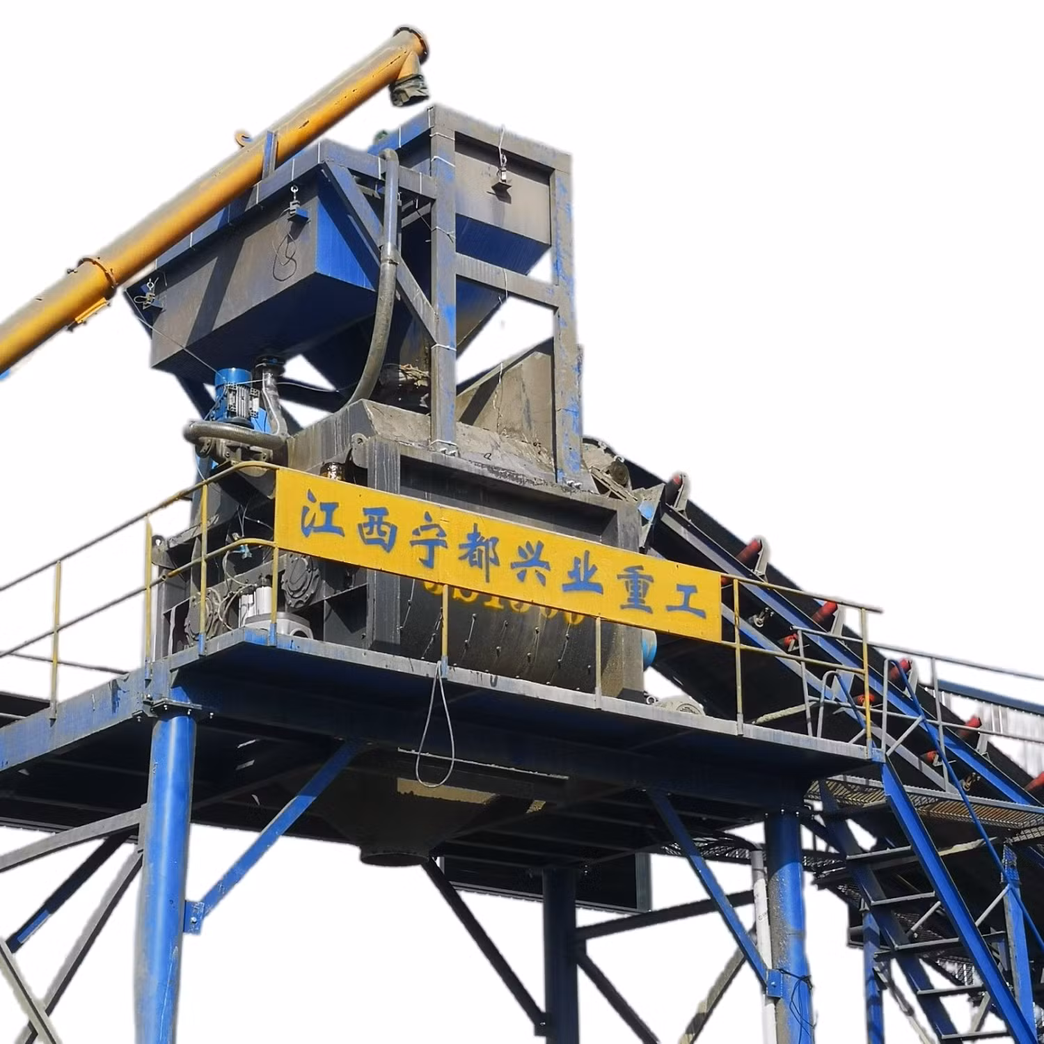 3 Bins 1.5 M3 Concrete Batching Plant