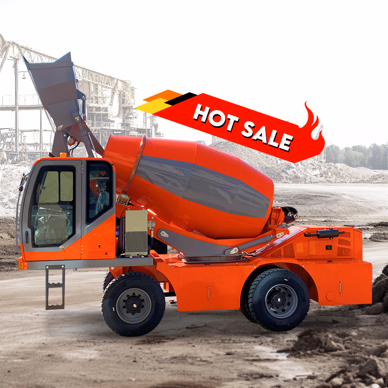 New 24h Video Support for Sale Self Loading Concrete Mixer Truck