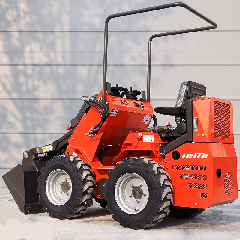 Leite Cheap Mini Wheel Loaders Mini Front End Diesel Backhoe Agricultural Mini Loader New Design Small Track Loader