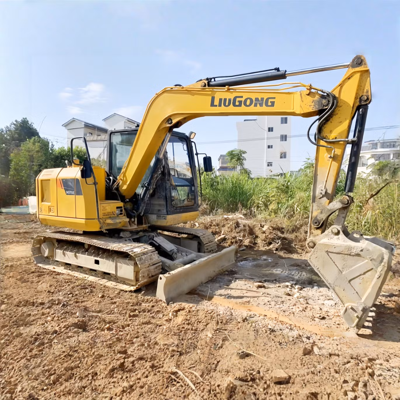 High-Performance 7 Ton Liugong Clg9075e Hydraulic Excavator for Sale