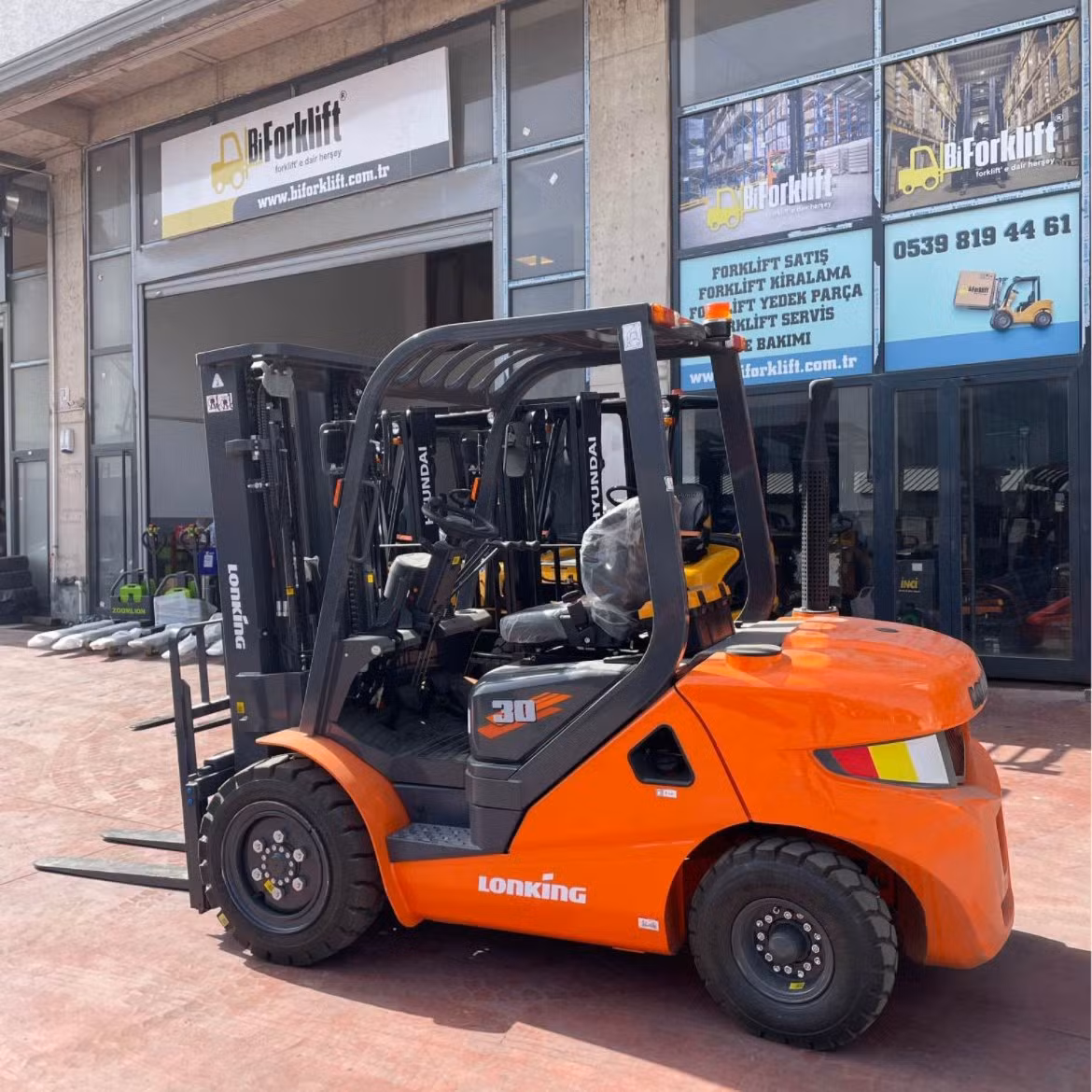 Lonking 3 Ton Diesel Forklift Cpcd30 with Core AC Motor New Condition Stacker for Construction Industries High Quality Forklift