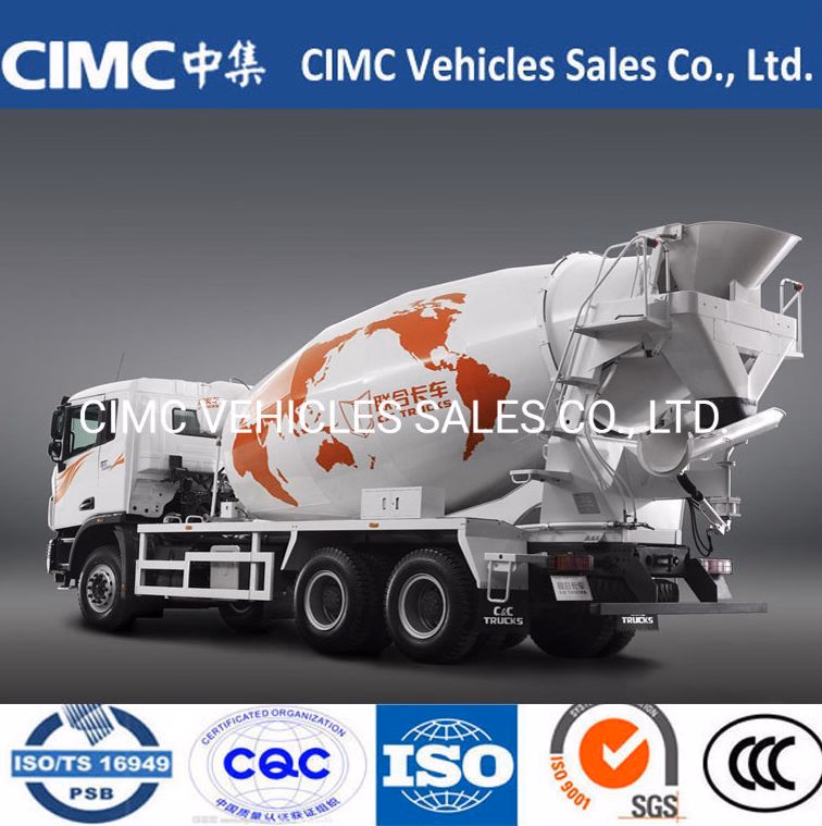 New Design C&C/CIMC 6*4 380HP Concrete Mixer Truck