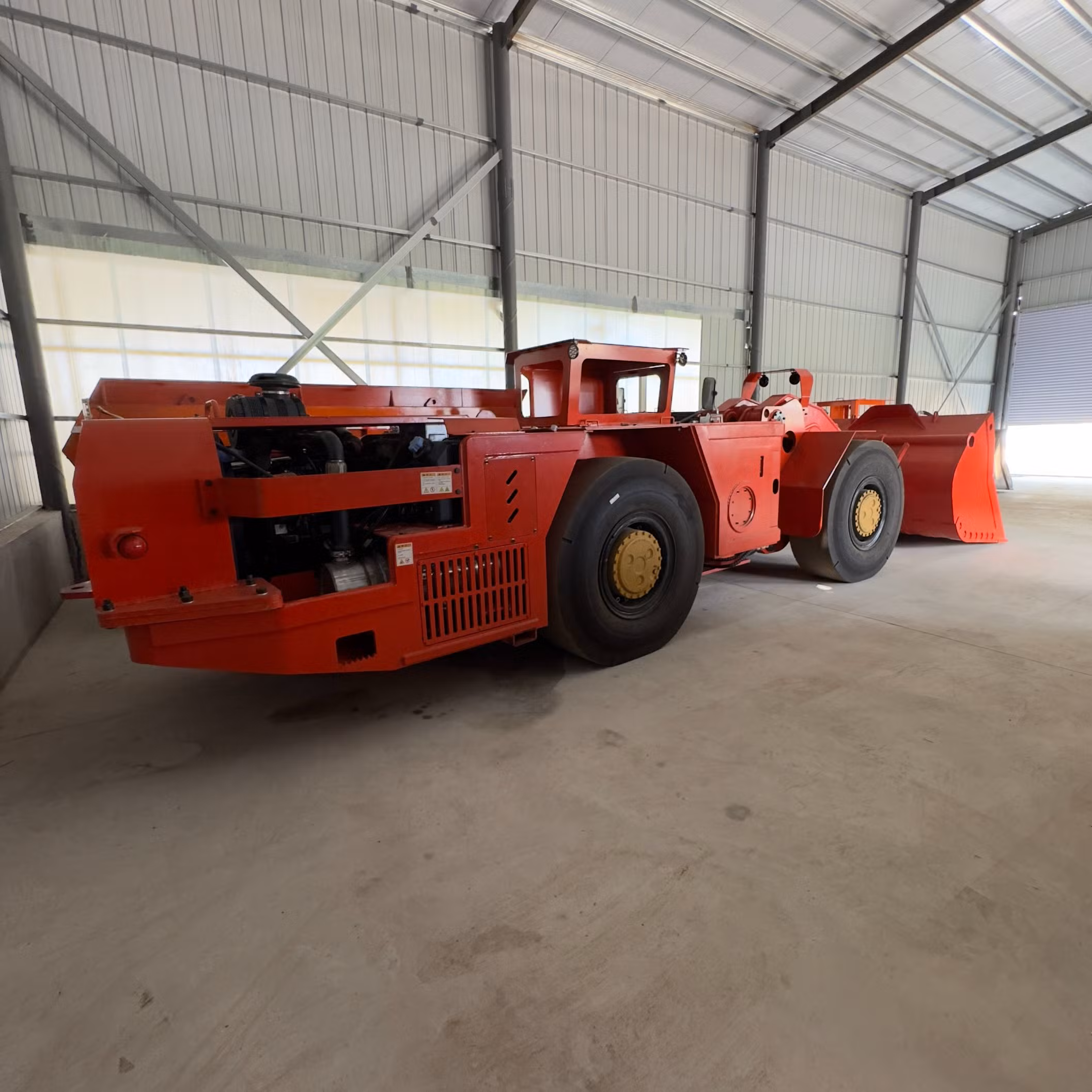 3³ Rops Safety Certified Articulated Underground Scooptram Loader Scraper
