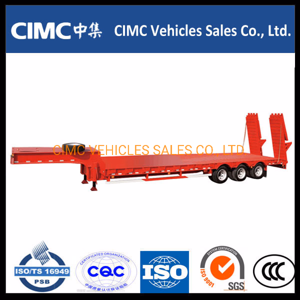Cimc Truck Container Flatbed Tipper Low Bed Dump Tractor Semi Trailer