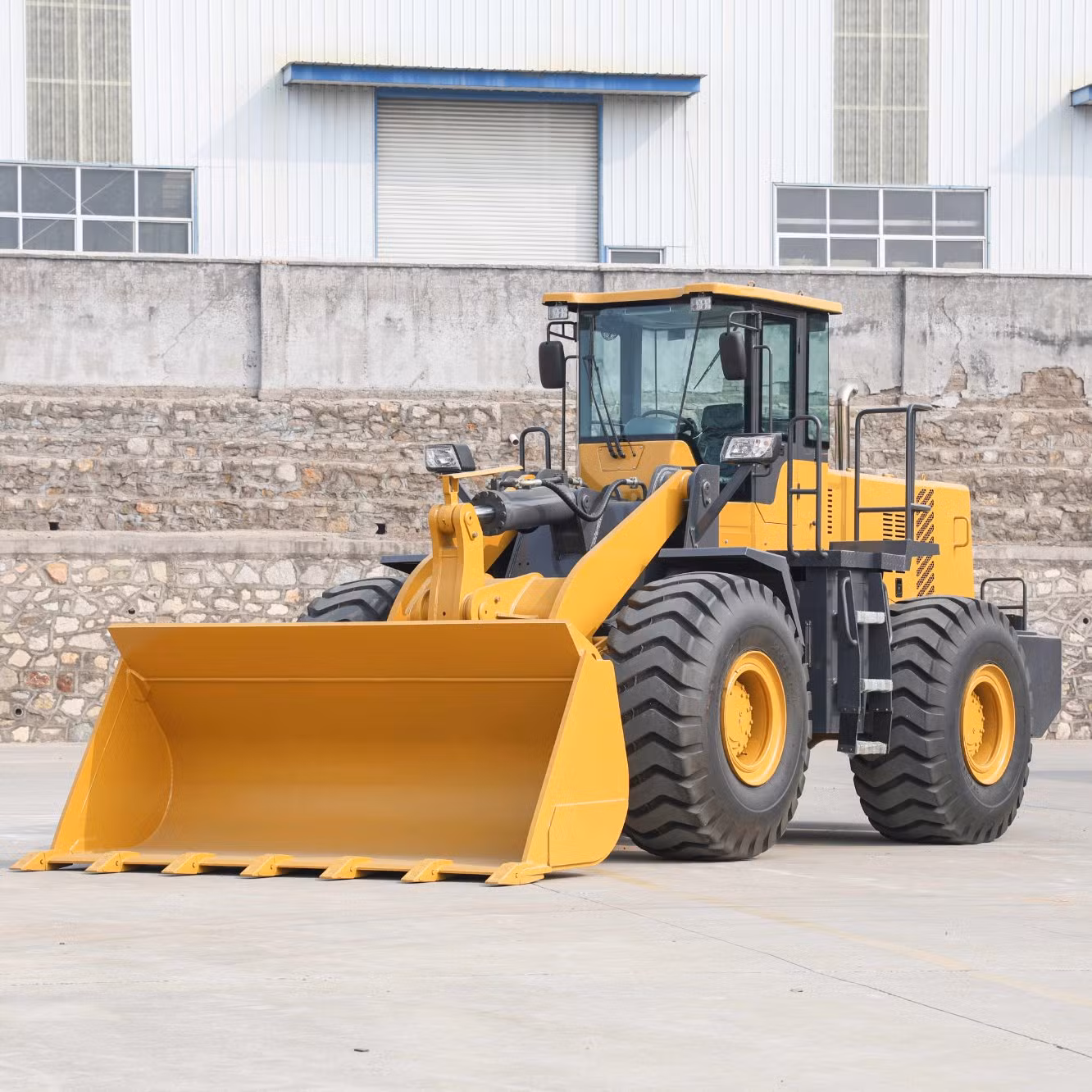 Multifunctional Hydraulic Wheel Loader for Versatile Construction Site Daily Loading Operations