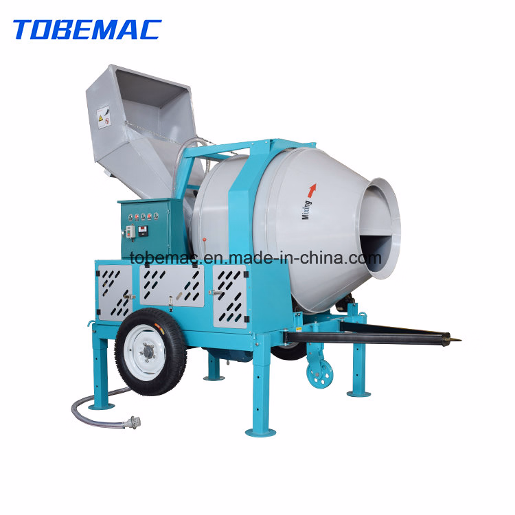 Jzm Series Concrete Mixer on Construction Site