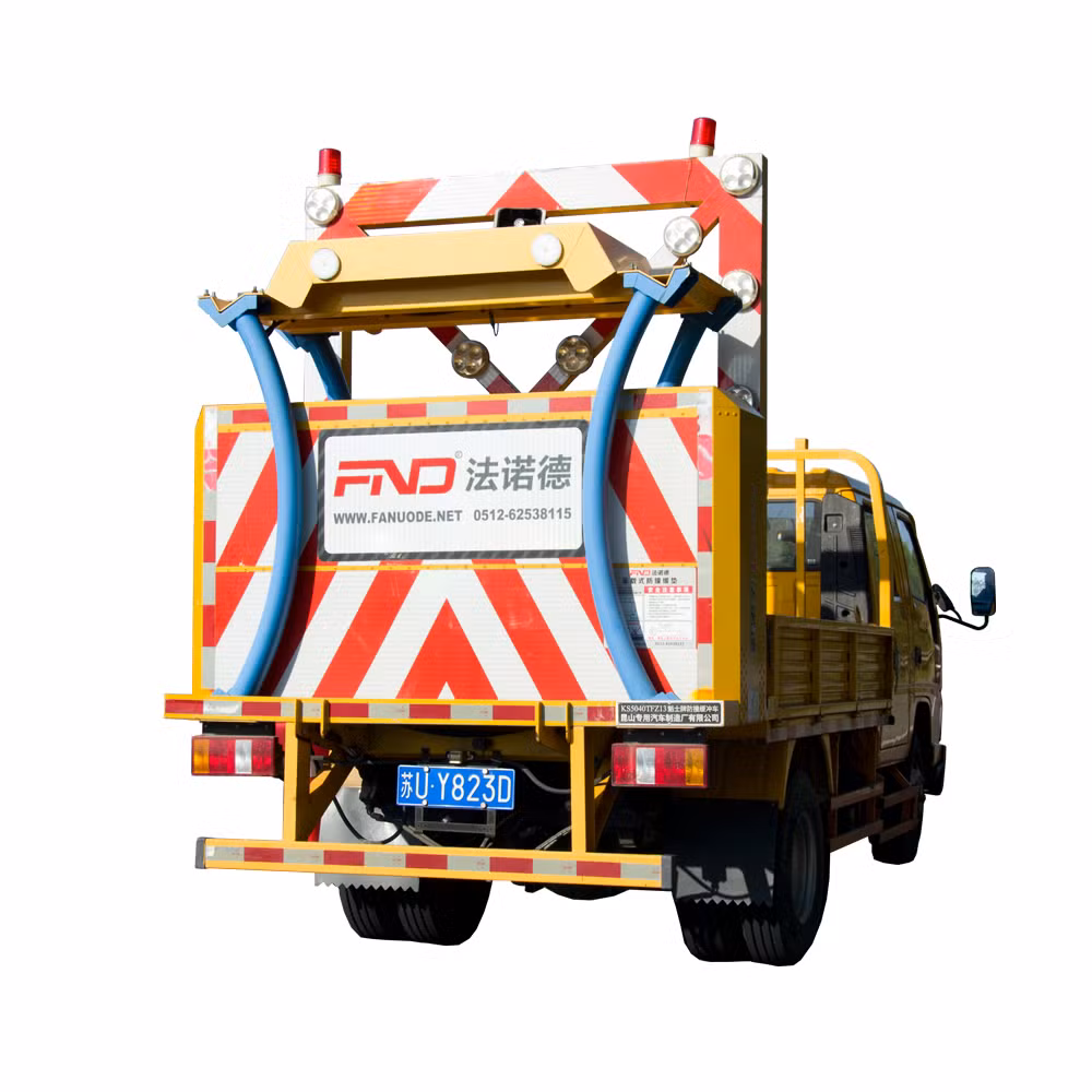 Factory Direct Sale Real-Time Monitoring Anti-Collision Buffer Truck for Tunnel Construction