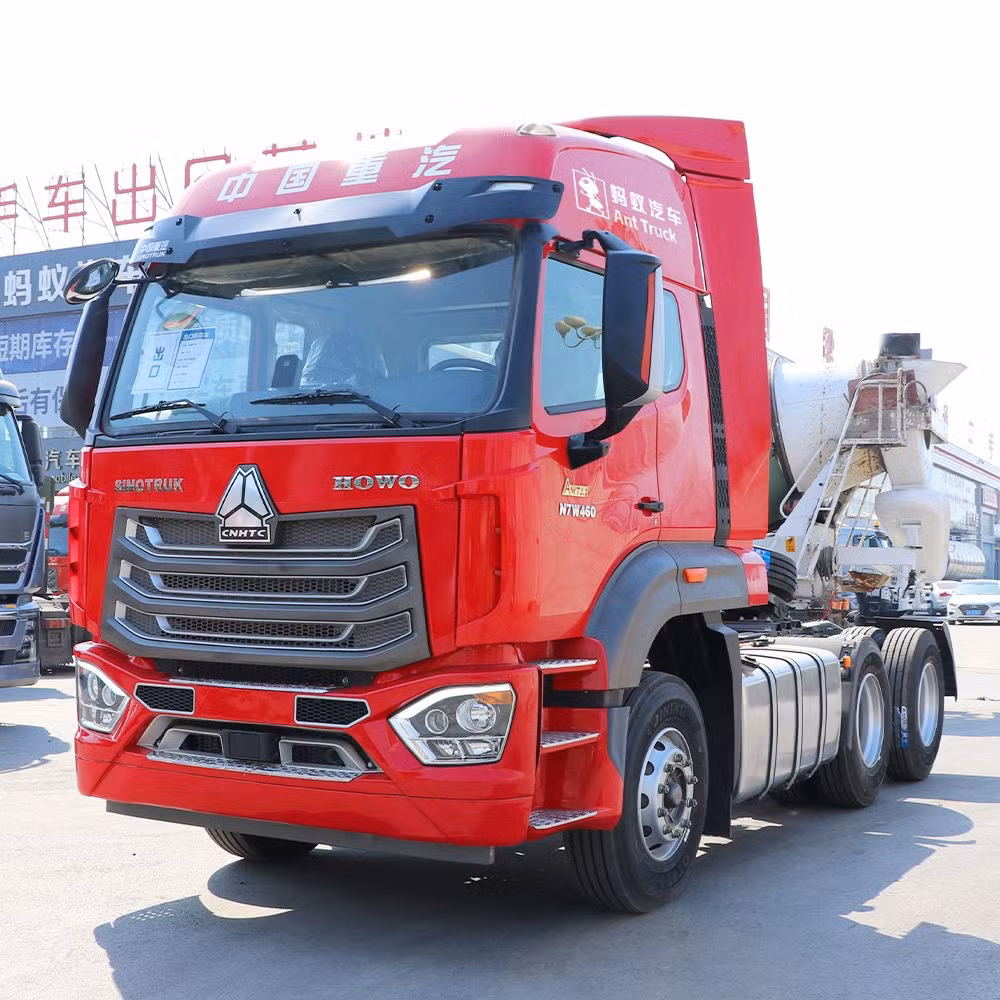 Sinotruk HOWO Tractor Truck Manual 371/380/400/430 HP Tractor Head 6X4 HOWO Nx/N7 10 Used Tractor Truck Price