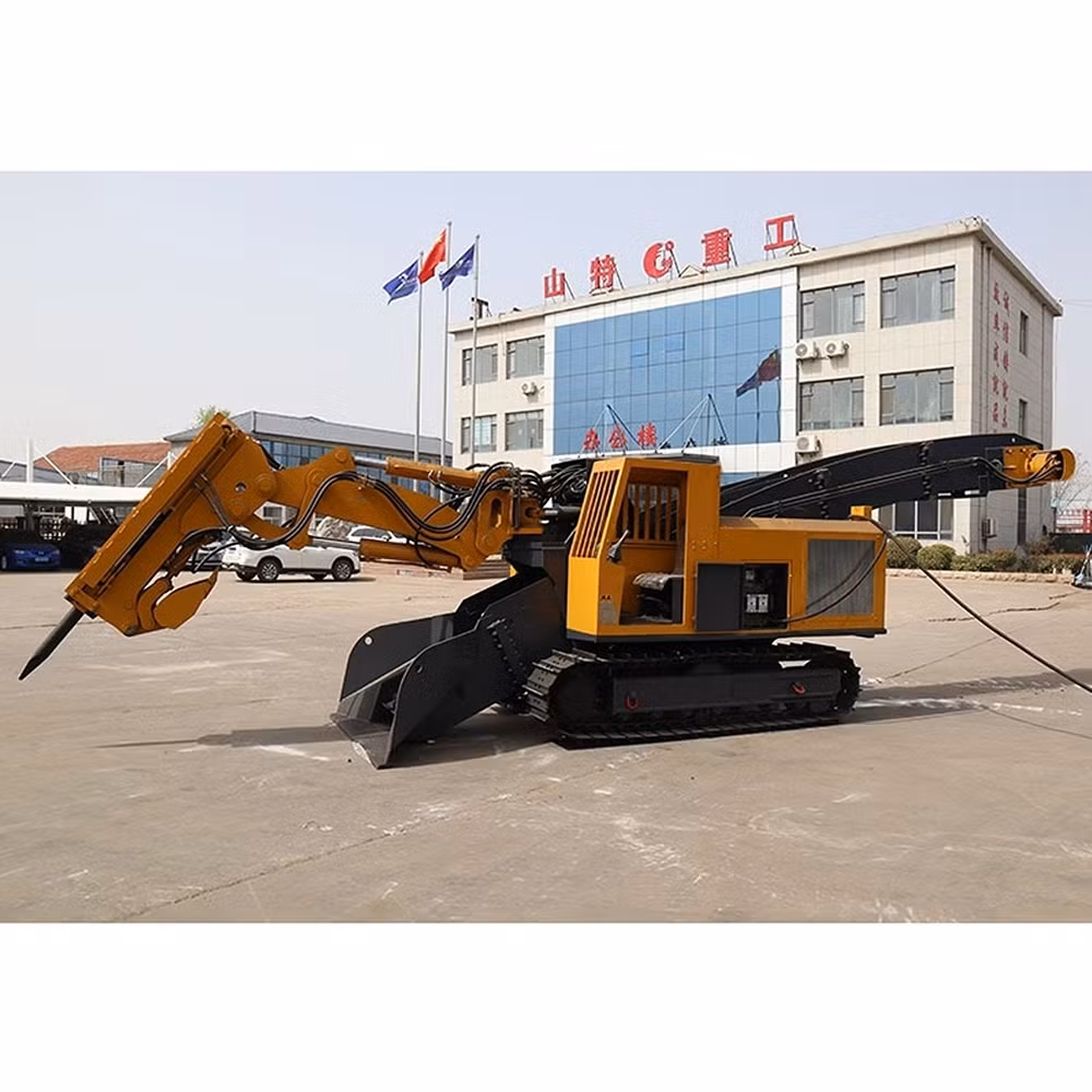 High-Productivity Dual-Powered Zwy - 120/55L Tunnel Rock Shovel Loader Designed for Efficient Sandstone Clearing in Underground Mining & Construction