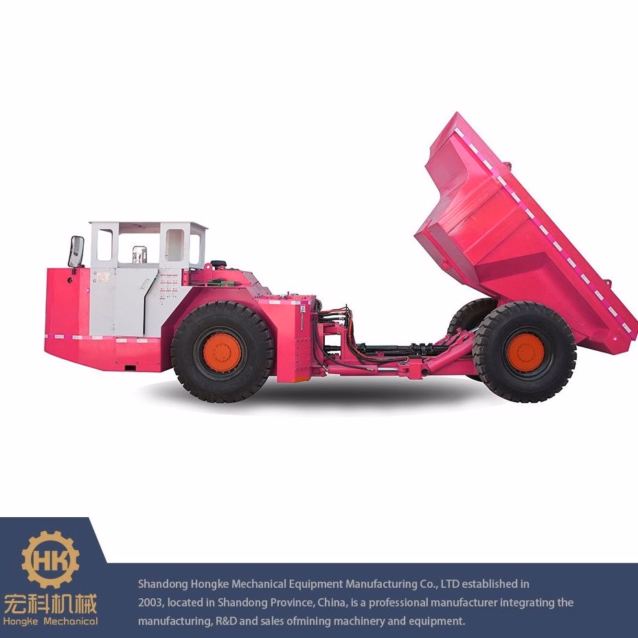 UK-15 Hongke Diesel Joystick Controller Multi-Terrain Dumper Underground Mining Truck