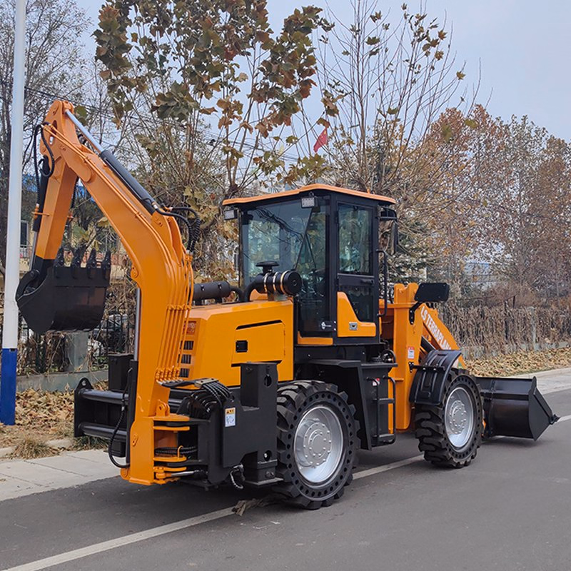 Compact Articulated Diesel Backhoe Excavator Loader Backhoe Loader