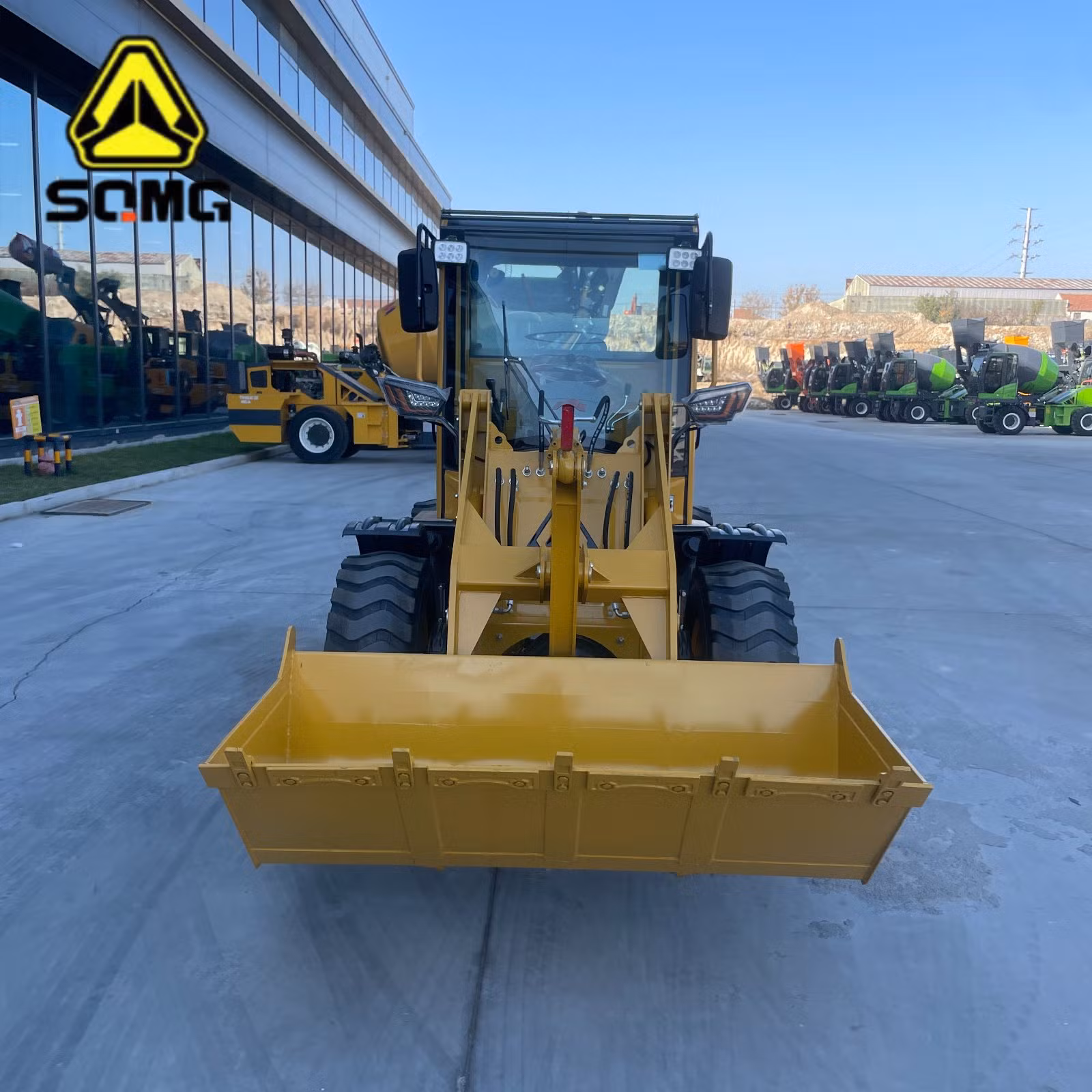 Zl-920 Machine Wheel Loader Brand Engine Construction Machinery Mini Front End Loader