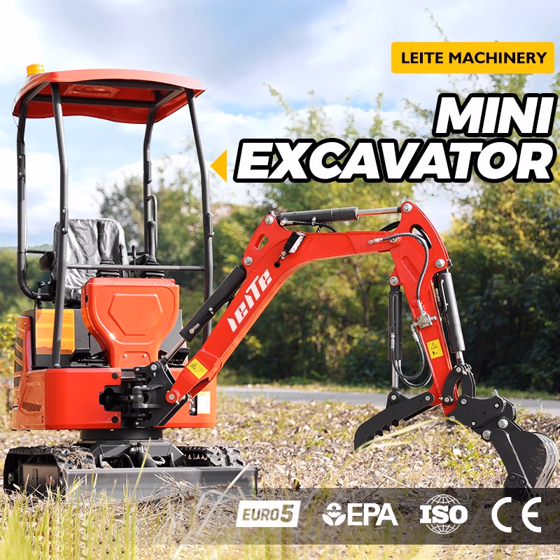 New Free Shipping Mini Excavators 1000kg 1 Ton 2 Ton 3 Ton Excavator Mini Digger Quality Diesel Crawler Small Excavator Factory Direct Wholesale Price for Sale
