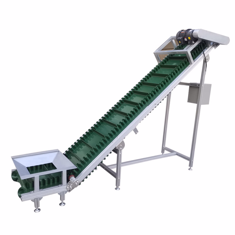 Factory Customization PVC Green Flat Belt Conveyor System