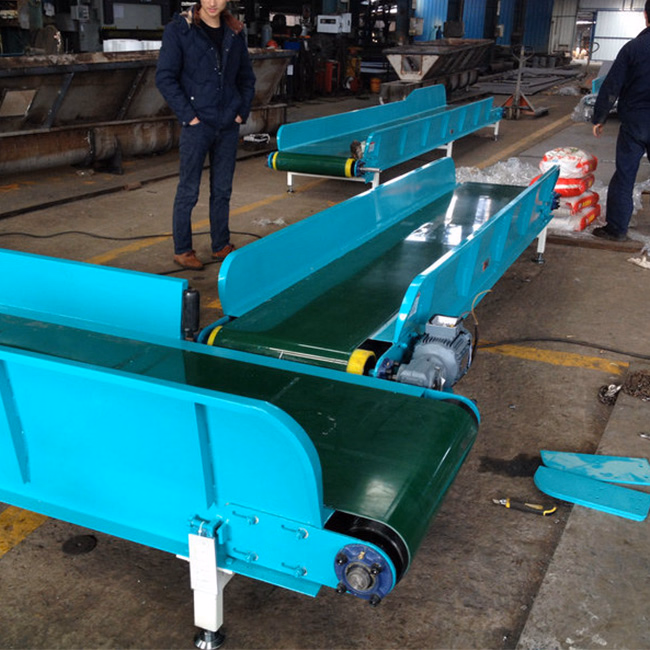 High Quality Rubber Belt Conveyor Type Portable Belt Conveyors
