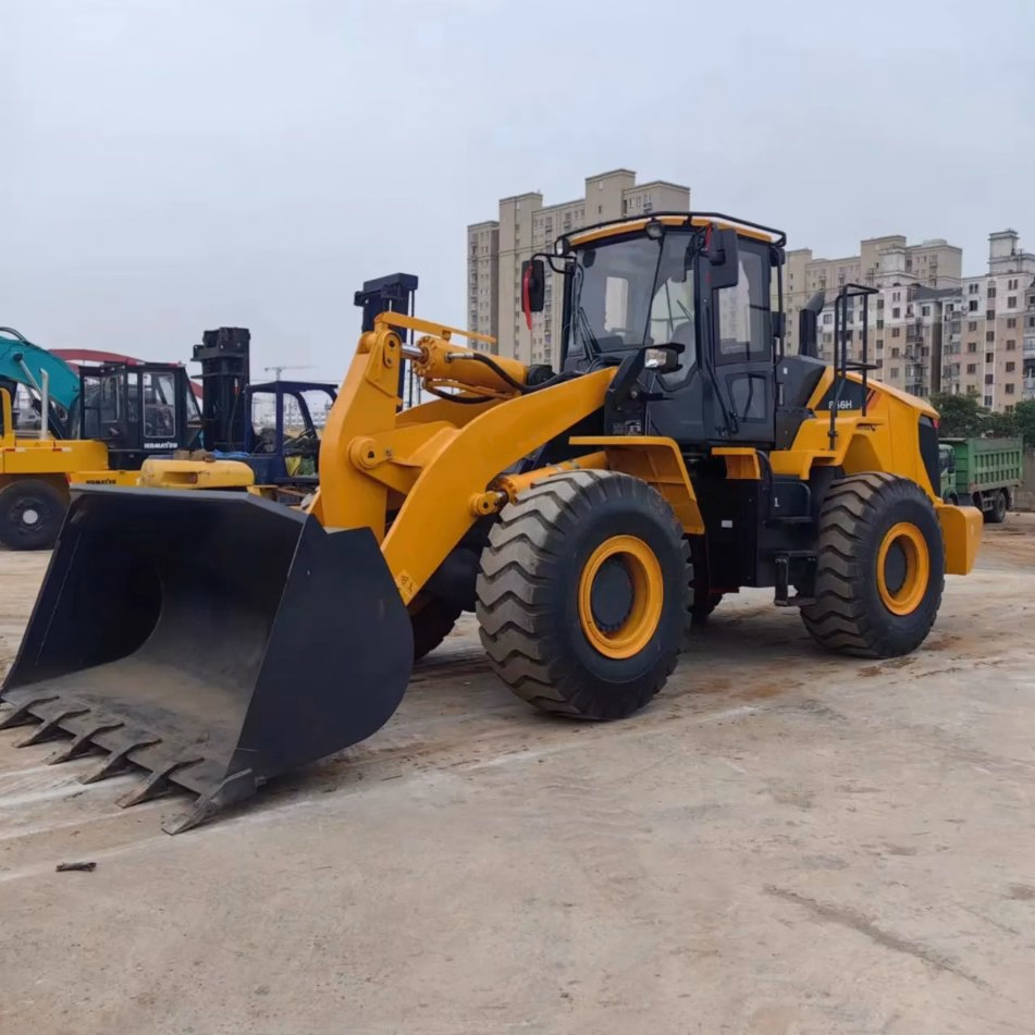 856h/855h Premium Wheel Loader High Quality Hydraulic System Featuring Front Loader Bucket Gearbox Pump Bearing Engine Motor 5-Ton Loader