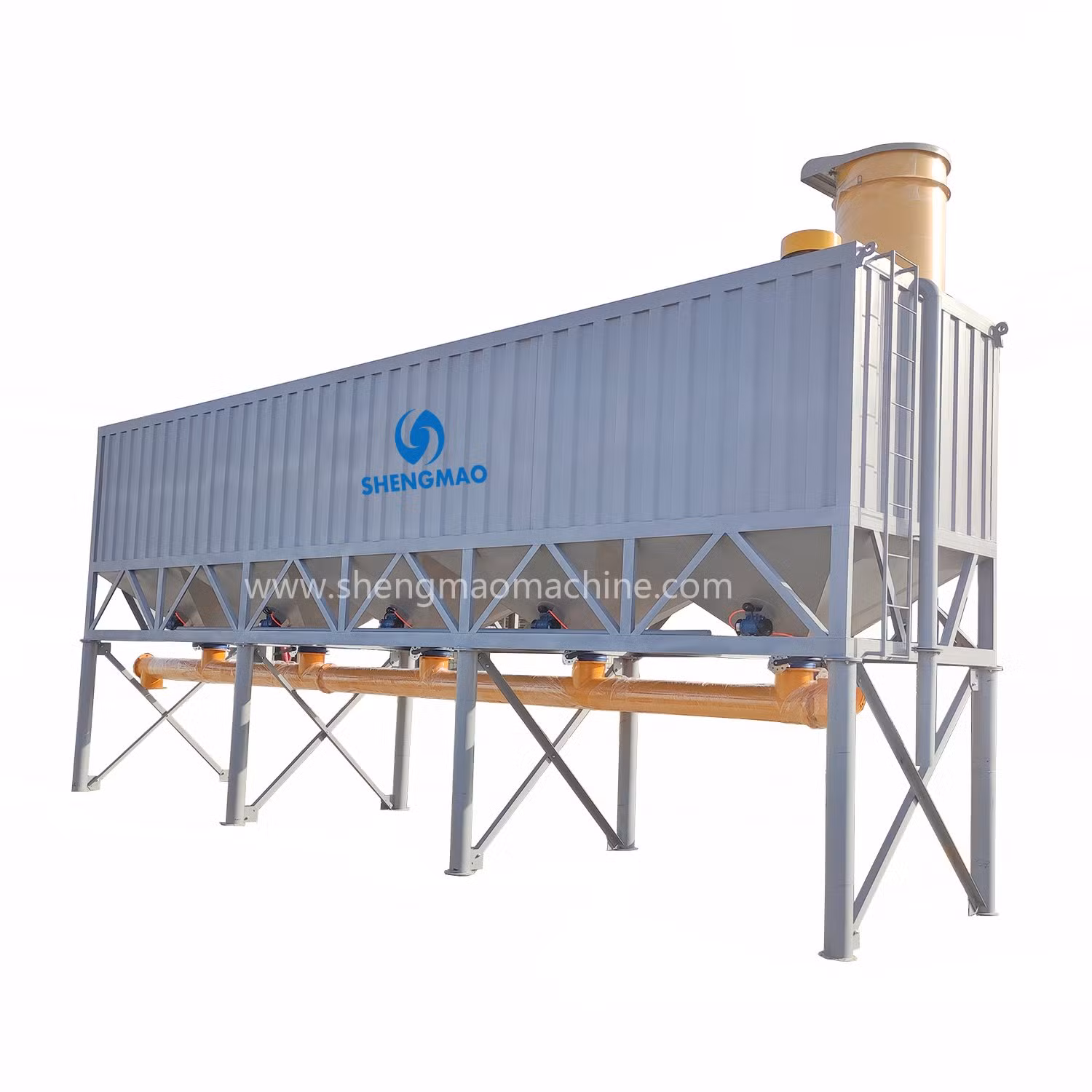 20t 30t 40t 50t 70t Screw Auger Conveyors Horizontal Cement Silo Bin Factory Price