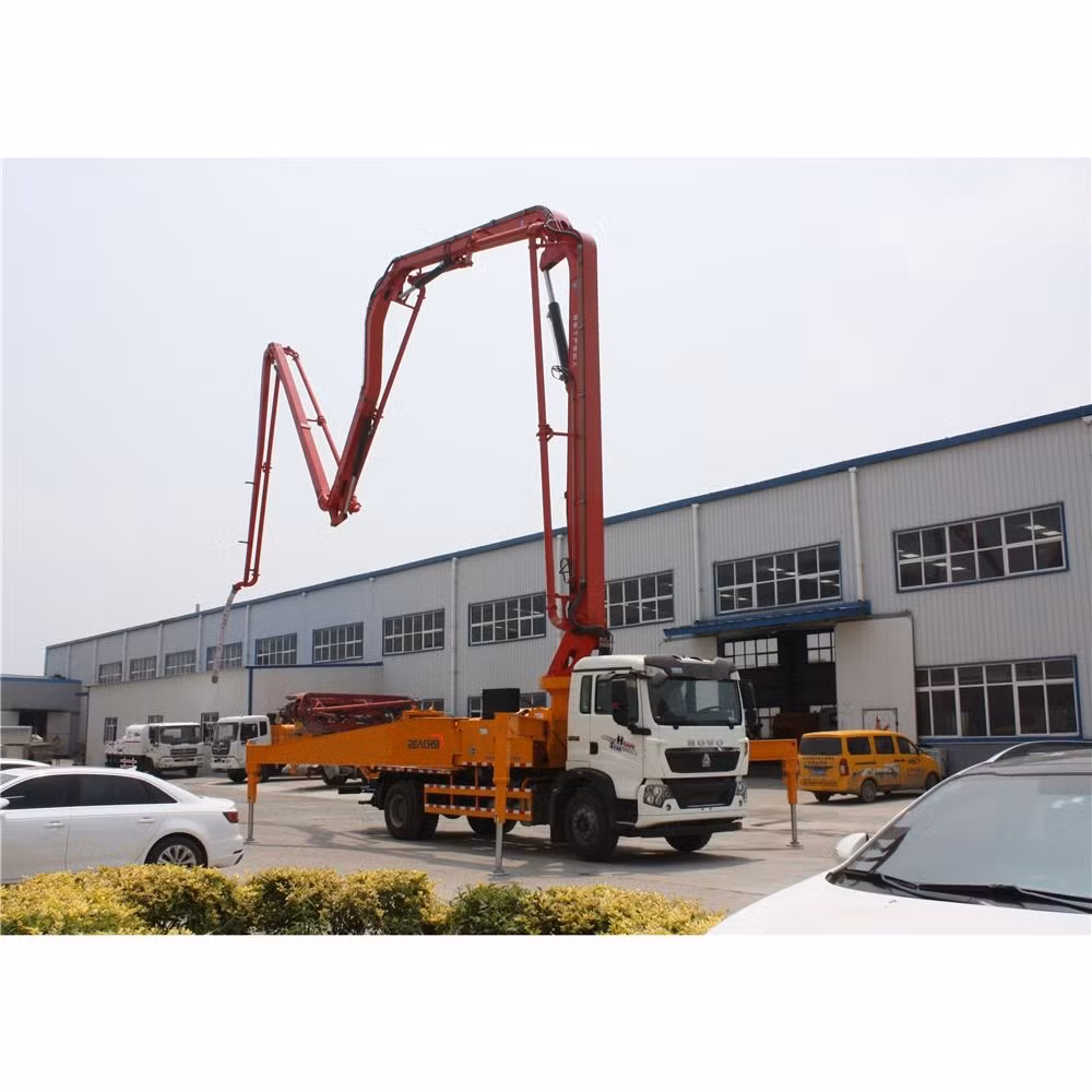 6X4 37m 33m Hot Selling Used Concrete with Septic Pump Truck Concrete Truck Pump