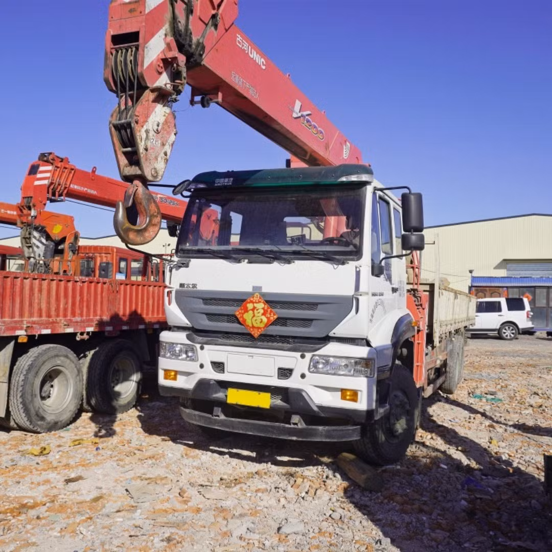 Cheap Price Boom Crane Truck Mounted Crane 12tons Used Truck Cranes for Sale