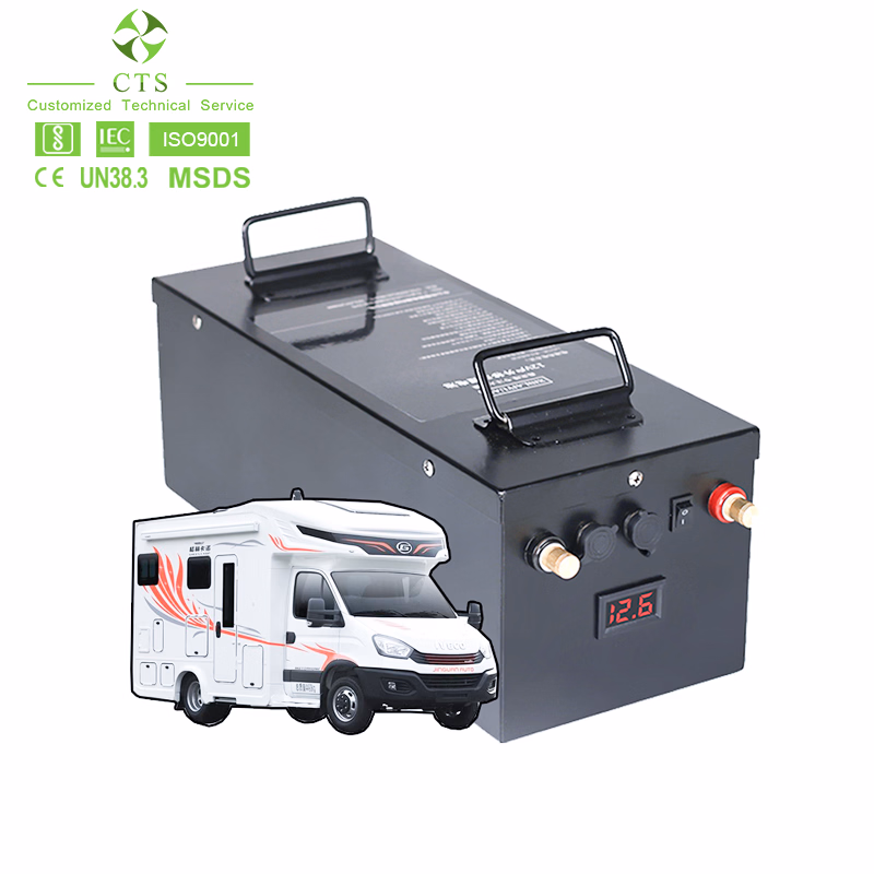 IP67 RV Lithium Batteries 12V 200ah 300ah 400ah, 24V 100ah 200ah Li. FePO4 Battery for Camper Van Solar Energy Storage