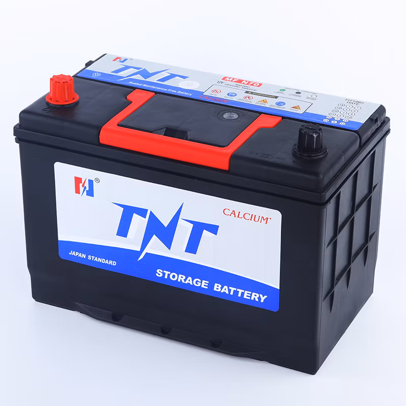 Mf N70 12V 70ah Japan Standard Storage Car Battery