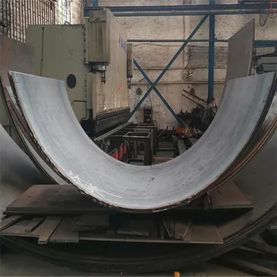 Plate Rolling Service for Thick Plate Custom Metal Fabrication with Plate Forming Bending Process