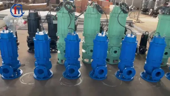 Sump Pump Sewage Submersible Pump Industrial Submersible Sewage Water Pump Cutter Sewage Pump - Non